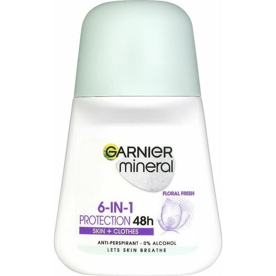 Garnier Mineral Protection 48h 1×50 ml, anti-transpirant parelmoer