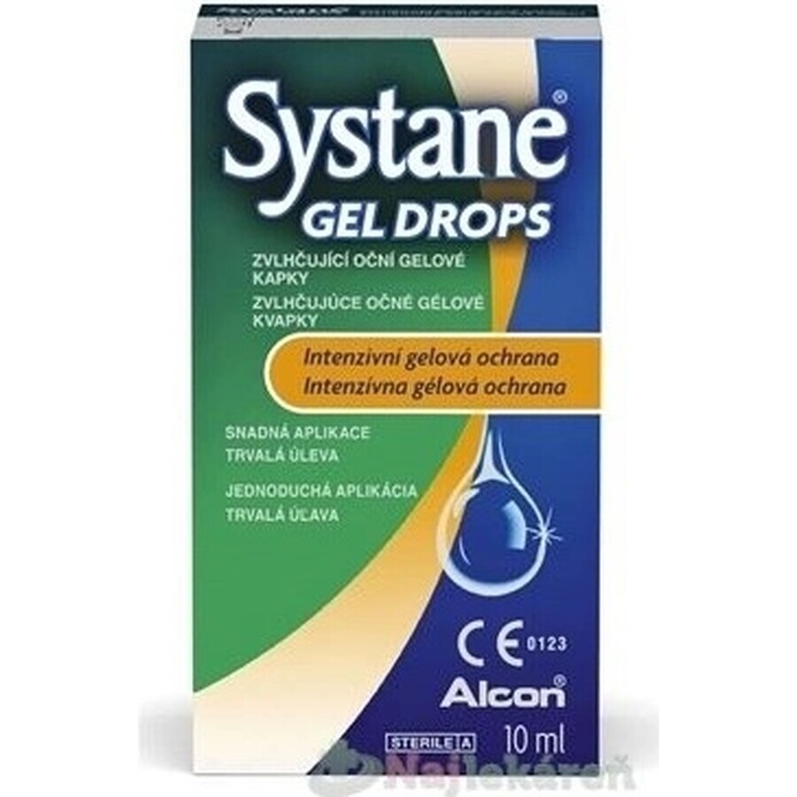 Systane GEL DROPS 1×10 ml, gel eye drops