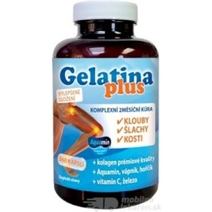 TEREZIA Gelatina Plus 1×360 cps, nutrición articular