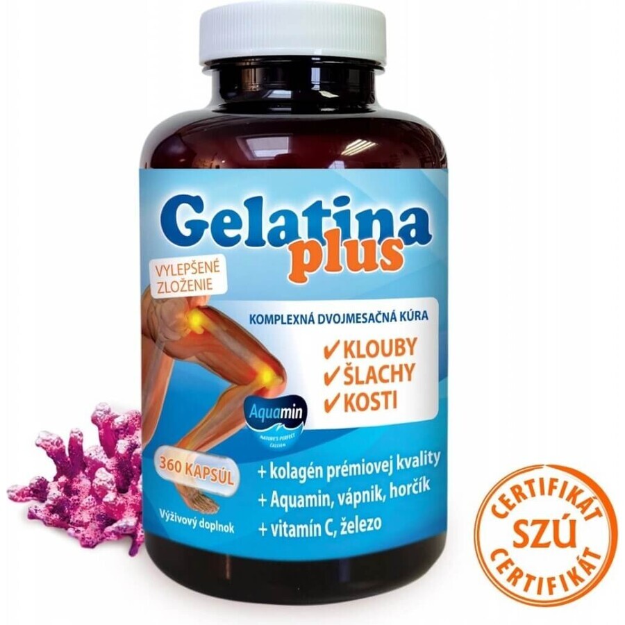 TEREZIA Gelatina Plus 1×360 cps, nutrición articular