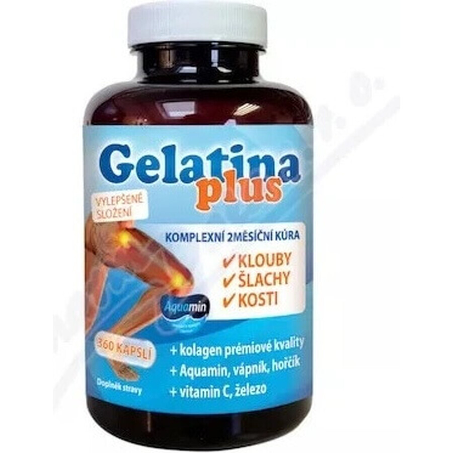 TEREZIA Gelatina Plus 1×360 cps, nutrición articular