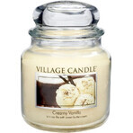 Village Candle Geurkaars in Fles - Creamy Vanilla - Vanille ijs, medium 1×1 st