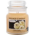 Village Candle Geurkaars in Fles - Creamy Vanilla - Vanille ijs, medium 1×1 st