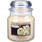 Village Candle Geurkaars in Fles - Creamy Vanilla - Vanille ijs, medium 1×1 st