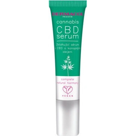 Dermacol Cannabis CBD Serum 1×12 ml, beruhigendes Serum