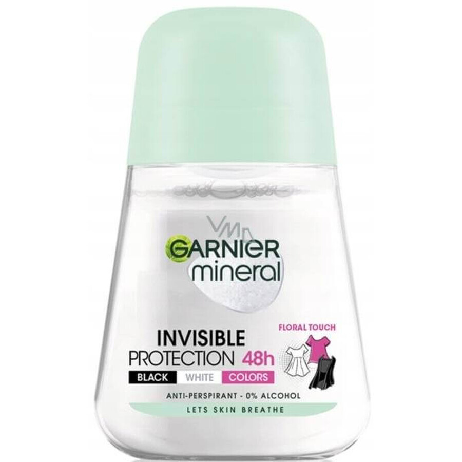 Garnier Invisible 48h 1×50 ml, anti-transpirant parel tegen vlekken