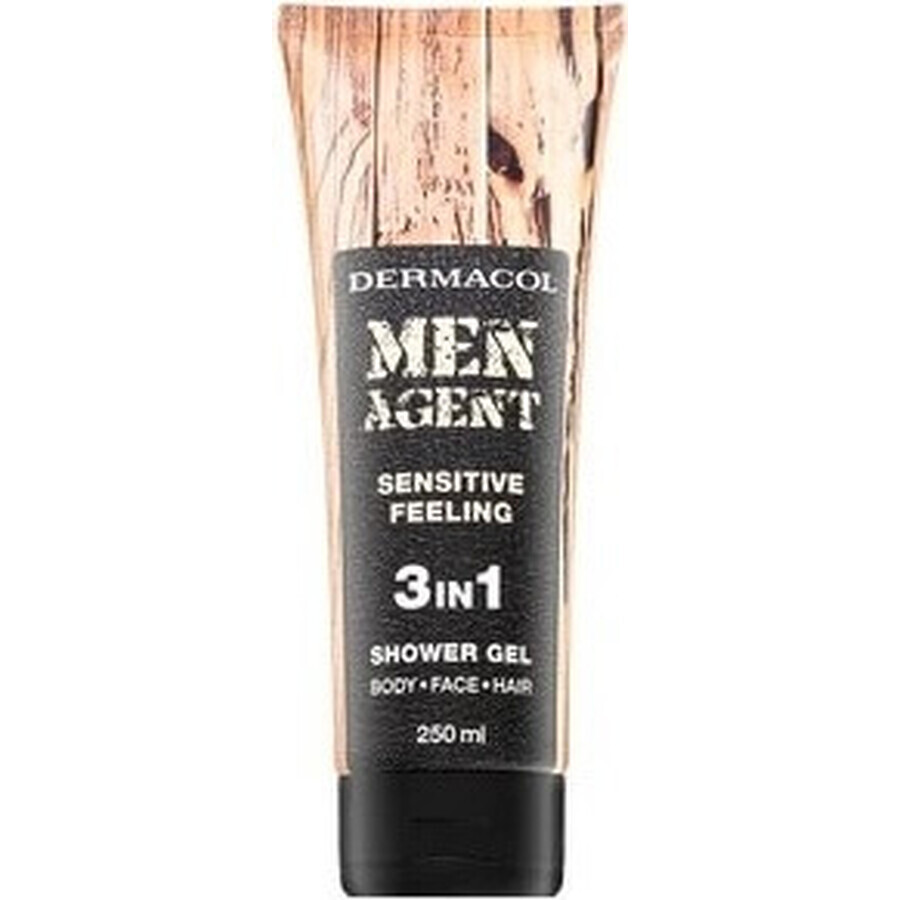 Men Agent SG 3in1 Sensitive feeling 1×250 ml, Duschgel für Männer