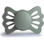 FRIGG FRIGG Lucky ciuccio simmetrico in silicone Sage, 0-6m 1×1 pz, ciuccio in silicone