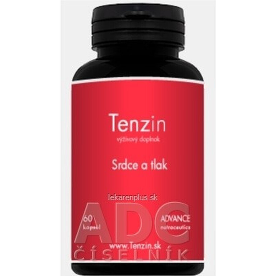 Tenzin 60 cps - for a healthy heart and blood pressure 1×60 cps, dietary supplement