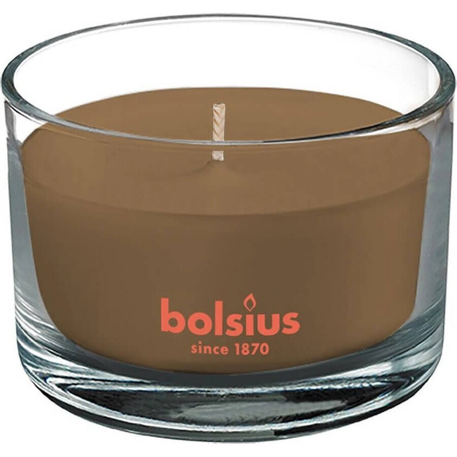 Bolsius Aromatic 2.0 Apple Cinammon Scented Glass Candle 1×1 pc, size 90 x 63 mm