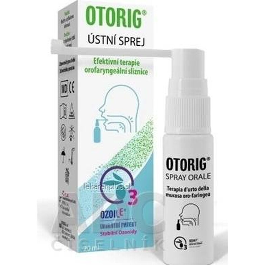 Ozonida OTORIG spray oral 1×20 ml, spray oral