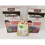 JutaVit Collageen complex tbl (+ hyaluronzuur, vitamine B3, B2, C + organische zink en biotine) 1x60 stuks