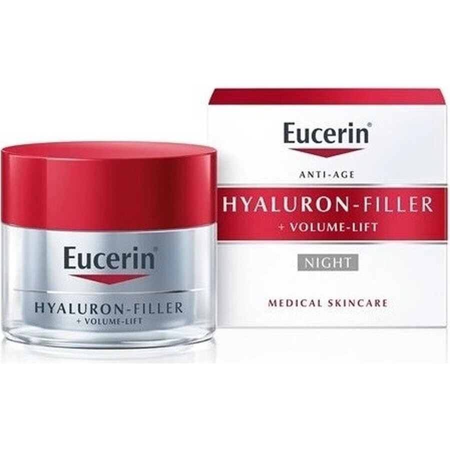 Eucerin HYALURON-FILLER+Volume-Lift Cremă de noapte 1×50 ml, Anti-Age