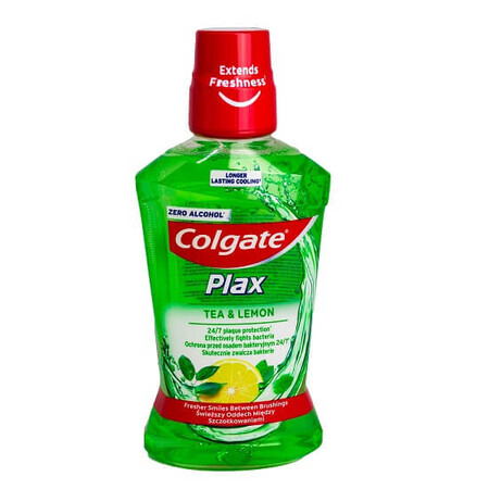 Collutorio Plax tè e limone, 500 ml, Colgate