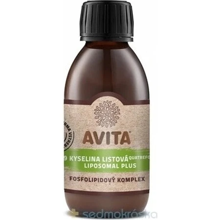 AVITA B9 LIPOSOMAL FOLIC ACID LIPOSOMAL PLUS 1x200 ml, phospholipid complex