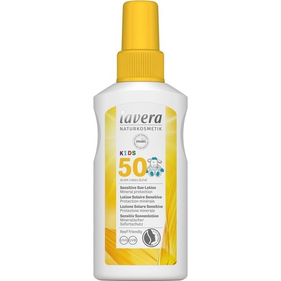 Lavera Zonnebrandlotion Spf 50 voor kinderen 100ml 1×1 st