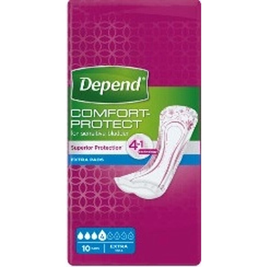 DEPEND EXTRA 1×10 stuks, incontinentiemateriaal