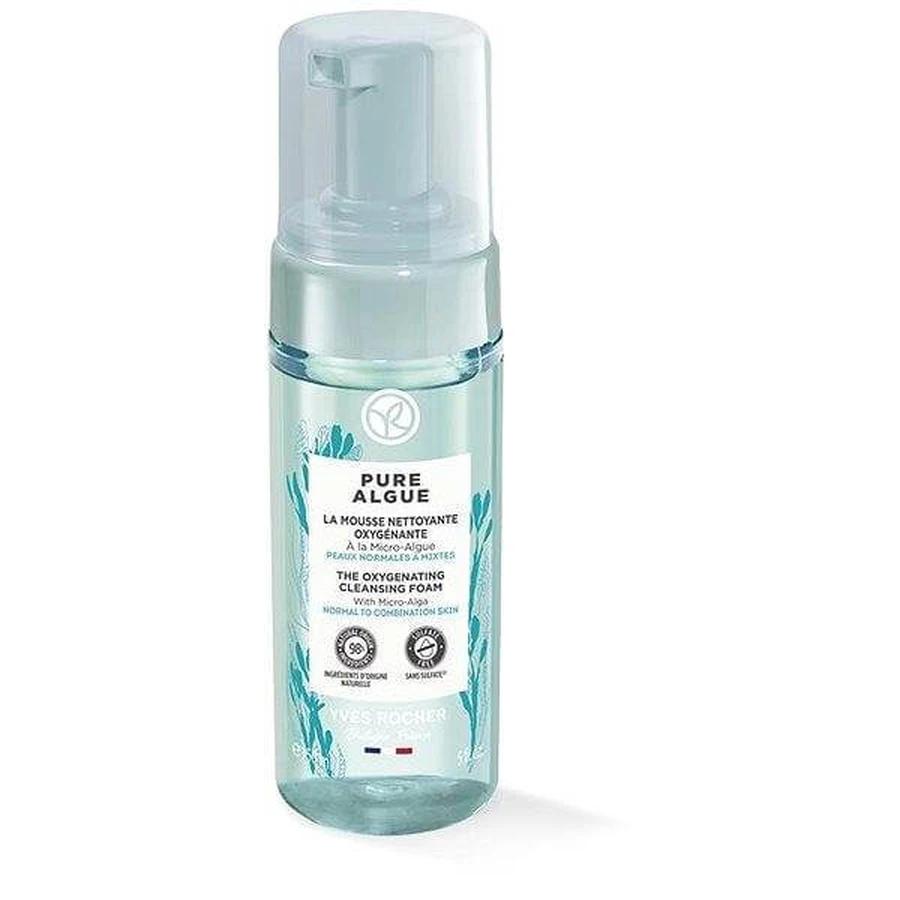 Yves Rocher Pa Schiuma detergente acidificante 1×150 ml, Schiuma detergente acidificante