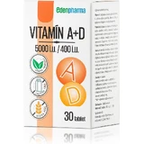 EDENPharma VITAMINE A + D3 (5000 U.I./400 U.I.) 1×30 tbl, complément alimentaire