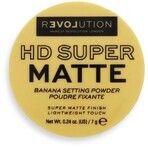 Revolution Relove, HD Super Matte Banana Powder 1×7 g, pudră