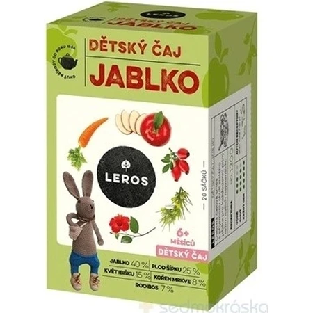 LEROS Kindertee - Apfel 20×2 g, Tee