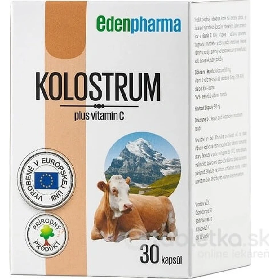 EDENPharma KOLOSTRUM 1×30 cps, food supplement
