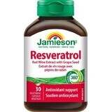 JAMIESON RESVERATROL 50 mg 1×30 cps, food supplement