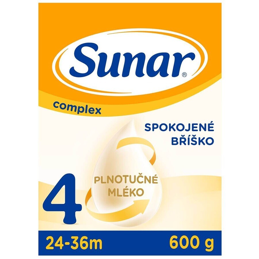 Sunar Complex 4 6×600 g, zuigelingenmelk, vanaf 24 maanden