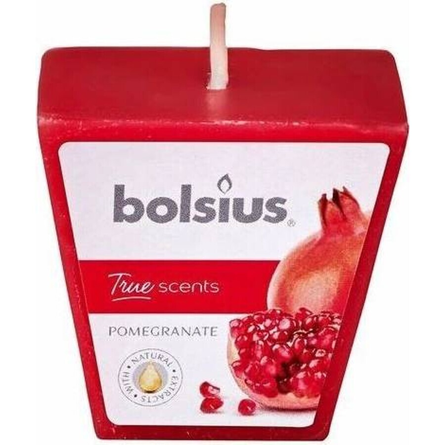 Bolsius Aromatic 2.0 Votive 48mm Granaatappel, geurkaars 1×1 st, geurkaars