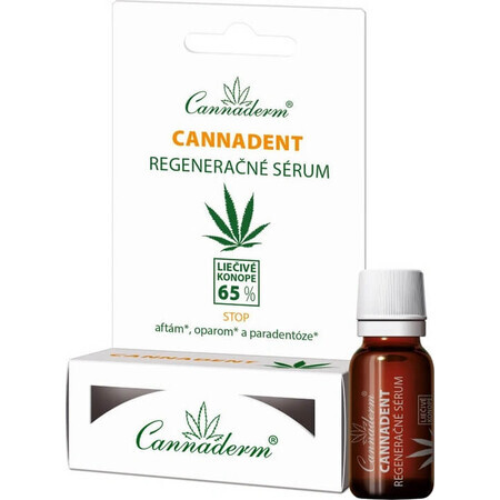 Cannaderm CANNADENT regenererend serum 1×5 ml, regenererend serum