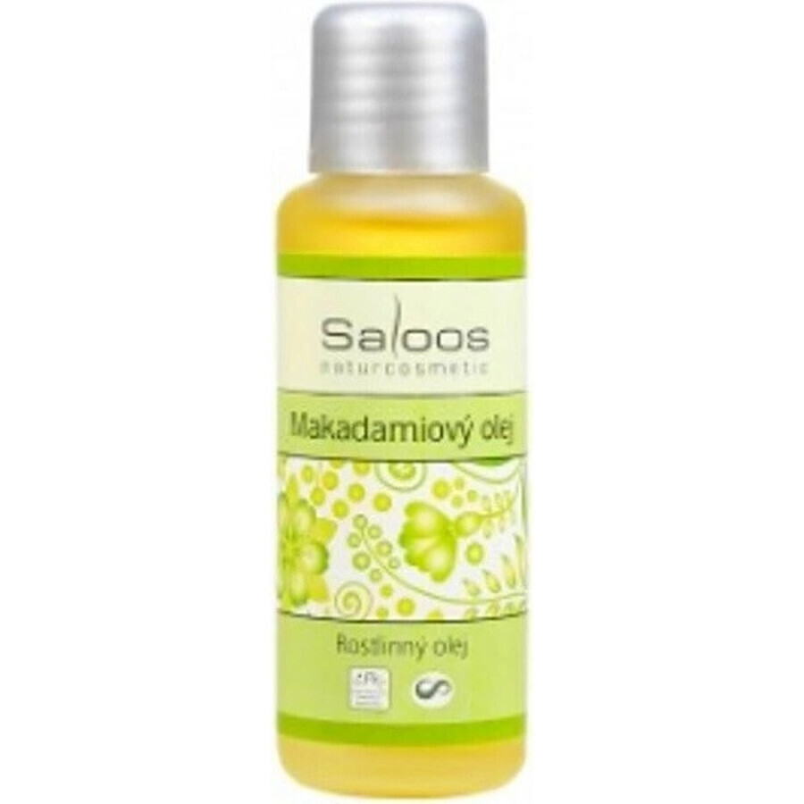 Saloos Ulei vegetal macadamia 1×50 ml, ulei de piele