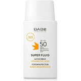 BABÉ SUPER FLUID OIL FREE SPF50 1x50ml, matterende fluid met SPF