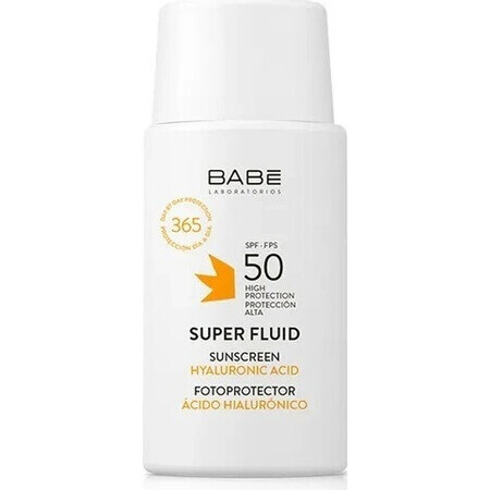 BABÉ SUPER FLUID OIL FREE SPF50 1x50ml, matterende fluid met SPF