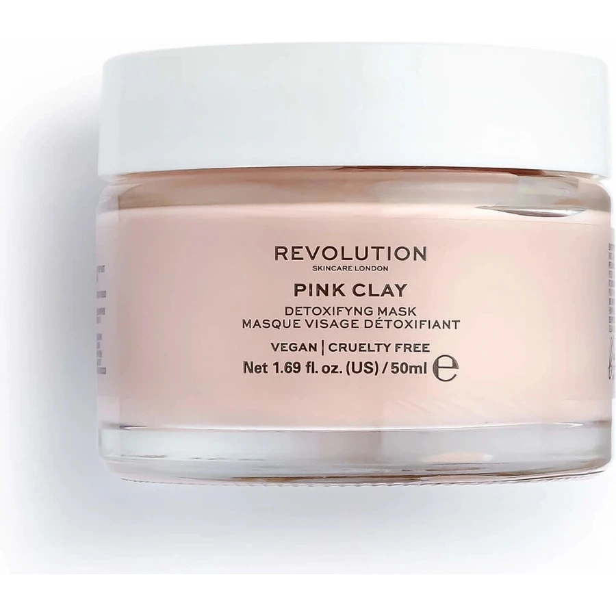 Revolution Skincare Detoksykująca maseczka do twarzy z różową glinką 1×1 szt.: ceny i cechy