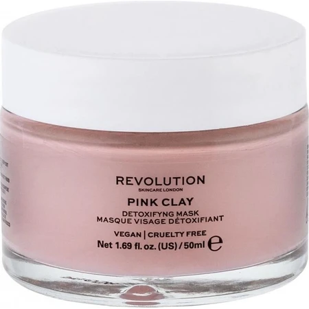 Revolution Skincare Detoksykująca maseczka do twarzy z różową glinką 1×1 szt.: ceny i cechy