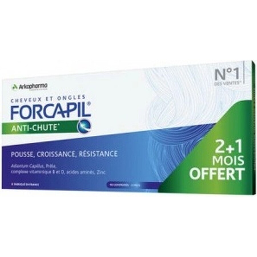 FORCAPIL HAIR ACTIV 3×30 tbl, (90 stuks)