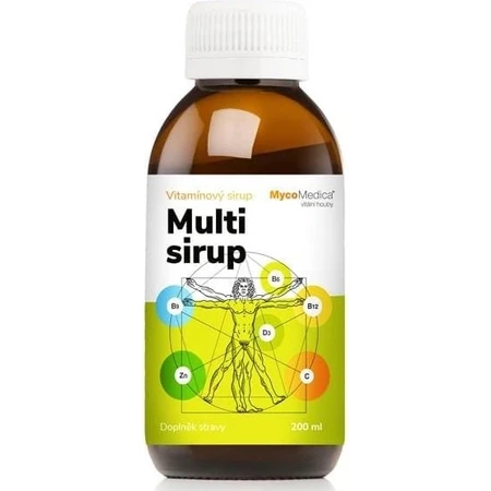 Mycomedica Multi sirop 200ml 1×200ml