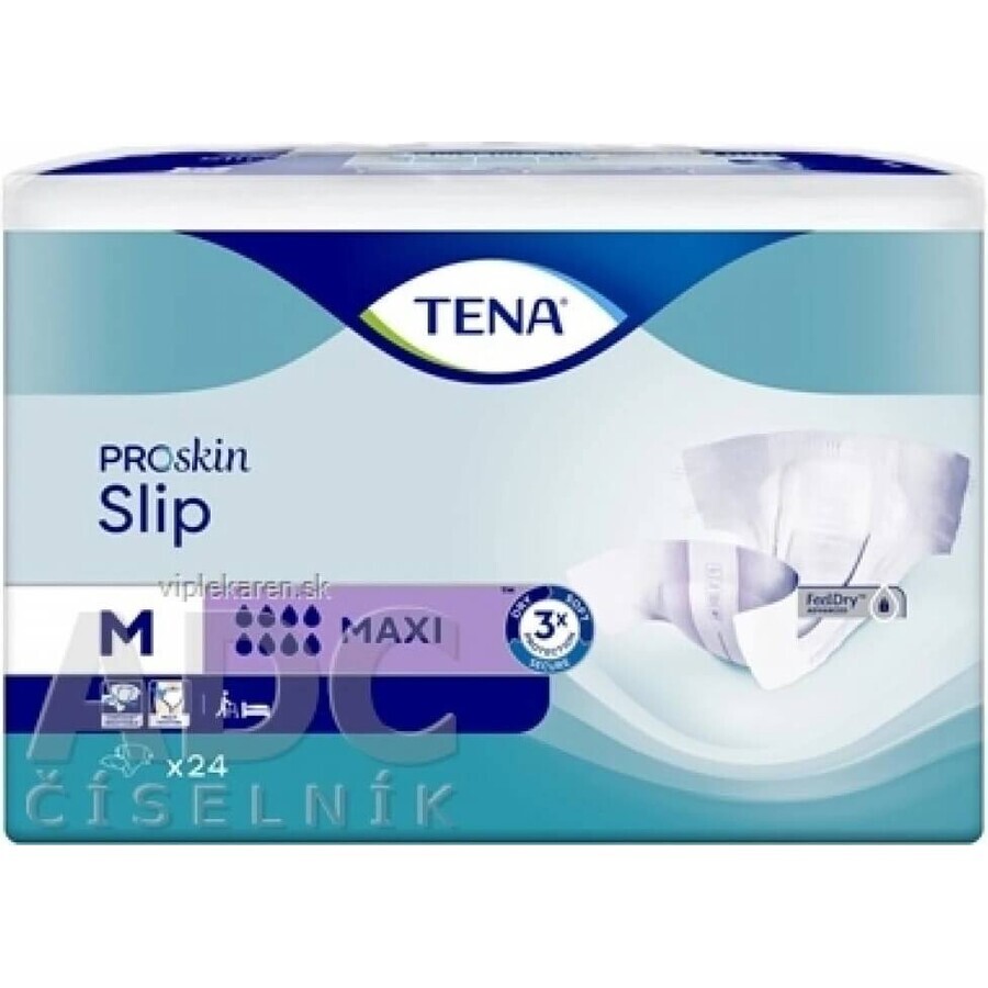 TENA Slip Maxi M 1×24 buc, chiloți pentru scutece