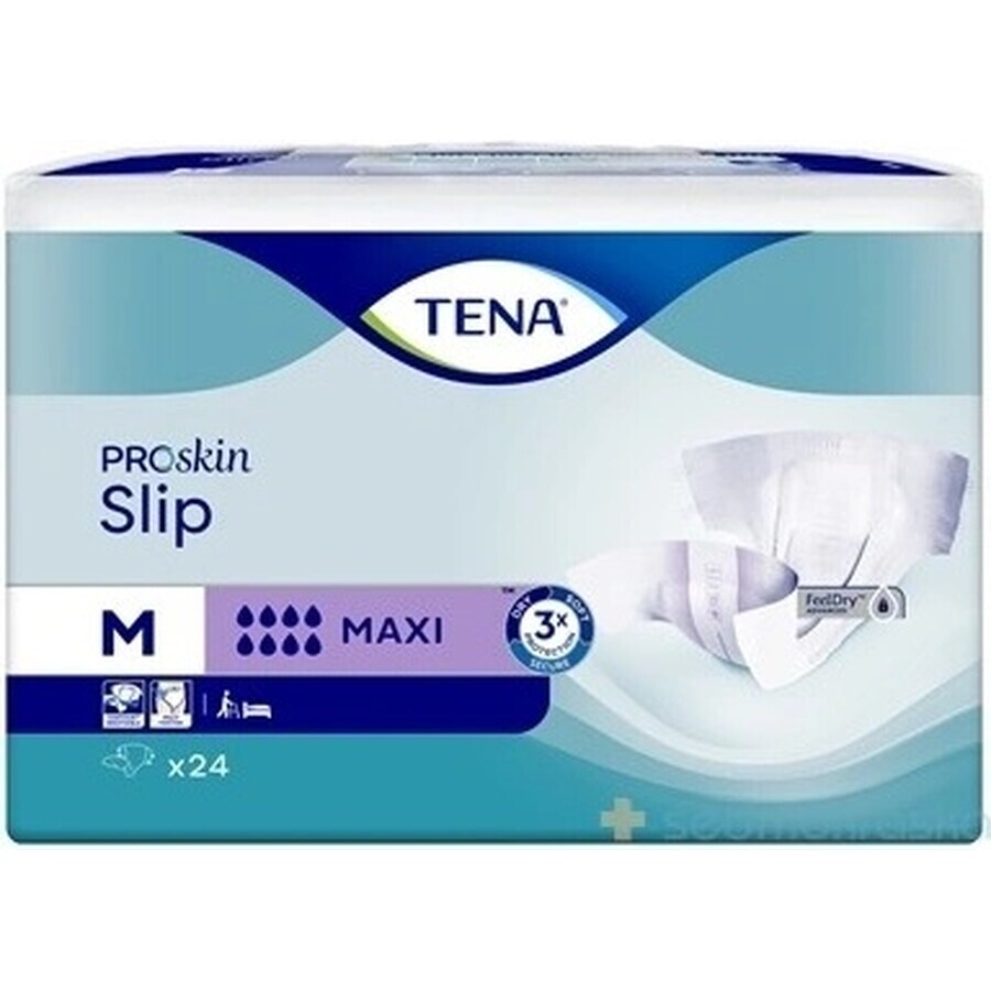 TENA Slip Maxi M 1×24 buc, chiloți pentru scutece