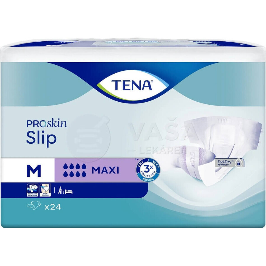 TENA Slip Maxi M 1×24 buc, chiloți pentru scutece