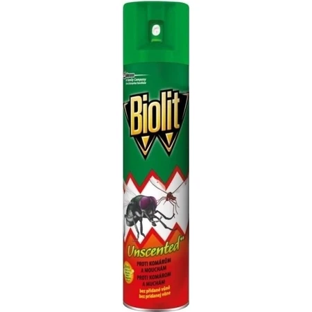 Biolit Spray owadobójczy przeciwko owadom latającym 1×400 ml, spray na owady: ceny i cechy
