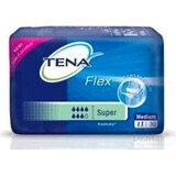 TENA Flex Super M 1×30 stuks, incontinentieslip met snel los te maken tailleband