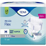 TENA Flex Super M 1×30 stuks, incontinentieslip met snel los te maken tailleband