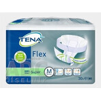 TENA Flex Super M 1×30 stuks, incontinentieslip met snel los te maken tailleband