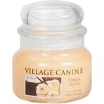 Village Candle Bougie parfumée en bouteille - Vanille crémeuse - Crème glacée à la vanille, petite 1×1 pc, bougie parfumée