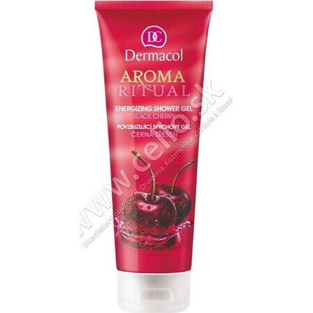 DERMACOL AROMA RITUAL Gel de duș Black Cherry 1×250 ml, gel de duș