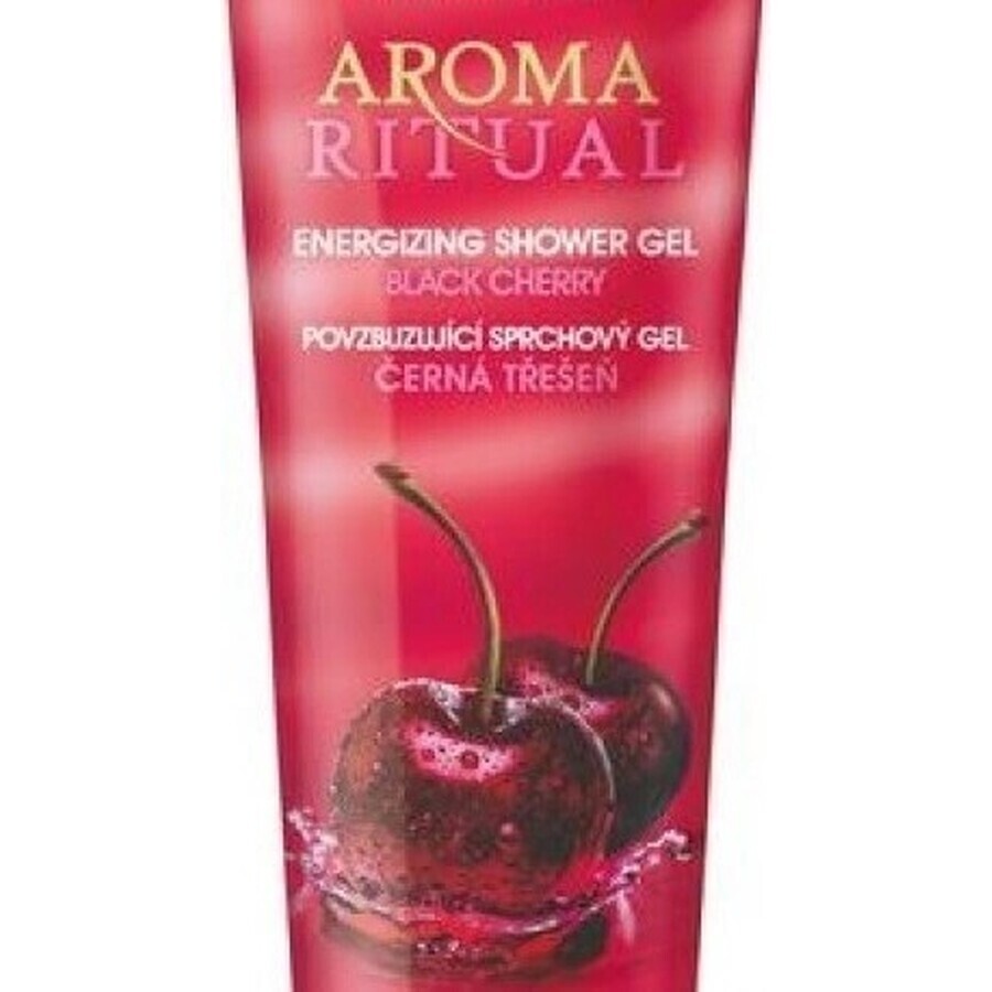 DERMACOL AROMA RITUAL Gel de duș Black Cherry 1×250 ml, gel de duș