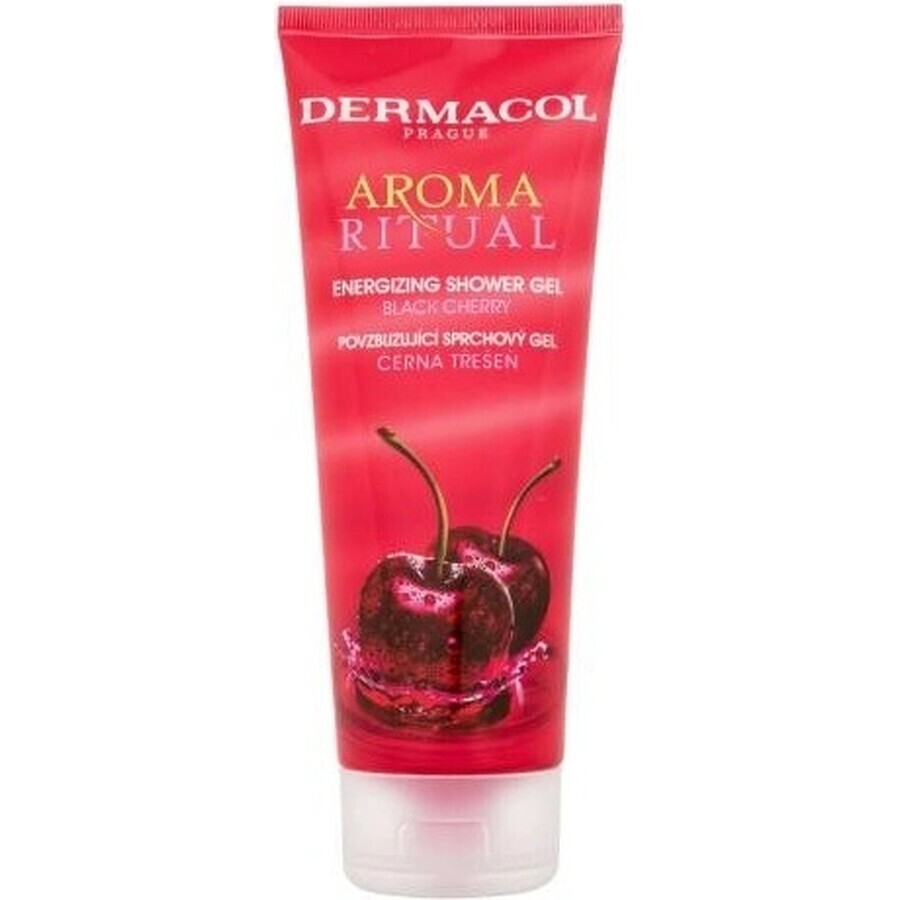 DERMACOL AROMA RITUAL Gel de duș Black Cherry 1×250 ml, gel de duș