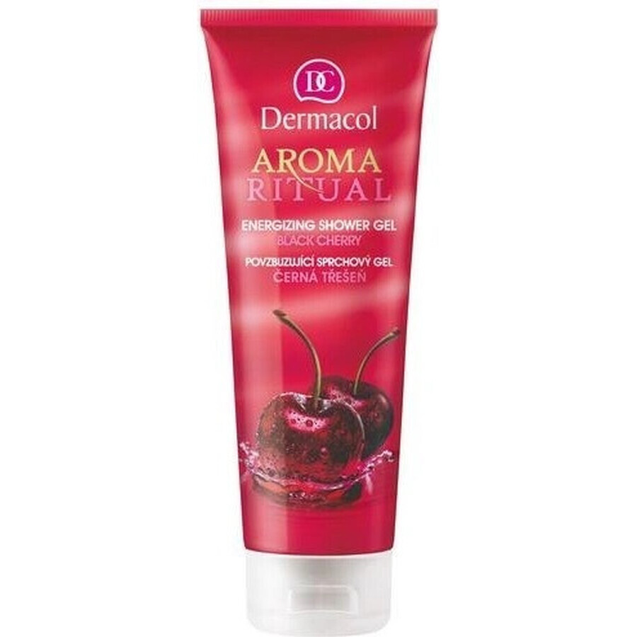 DERMACOL AROMA RITUAL Gel de duș Black Cherry 1×250 ml, gel de duș