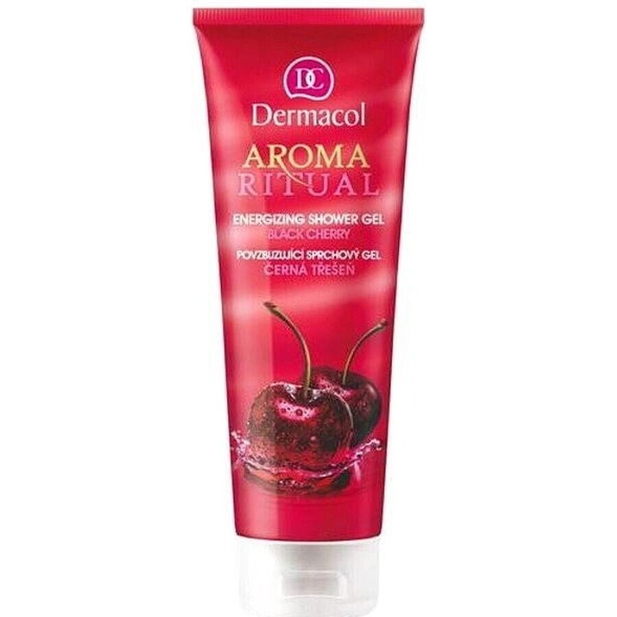 DERMACOL AROMA RITUAL Gel de duș Black Cherry 1×250 ml, gel de duș